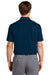 Nike NKDC2103 Mens Dri-Fit Moisture Wicking Micro Pique 2.0 Short Sleeve Polo Shirt w/ Pocket Navy Blue Model Back