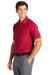 Nike NKDC2103 Mens Dri-Fit Moisture Wicking Micro Pique 2.0 Short Sleeve Polo Shirt w/ Pocket University Red Model 3Q