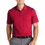 Nike Mens Dri-Fit Moisture Wicking Micro Pique 2.0 Short Sleeve Polo Shirt w/ Pocket - University Red