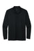 Nike NKDC2104 Mens Dri-Fit Moisture Wicking Micro Pique 2.0 Long Sleeve Polo Shirt Black Flat Front