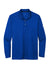 Nike NKDC2104 Mens Dri-Fit Moisture Wicking Micro Pique 2.0 Long Sleeve Polo Shirt Game Royal Blue Flat Front