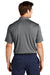 Nike NKDC2108 Mens Vapor Dri-Fit Moisture Wicking Short Sleeve Polo Shirt Heather Black Model Back