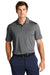 Nike NKDC2108 Mens Vapor Dri-Fit Moisture Wicking Short Sleeve Polo Shirt Heather Black Model Front