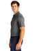 Nike NKDC2108 Mens Vapor Dri-Fit Moisture Wicking Short Sleeve Polo Shirt Heather Black Model Side