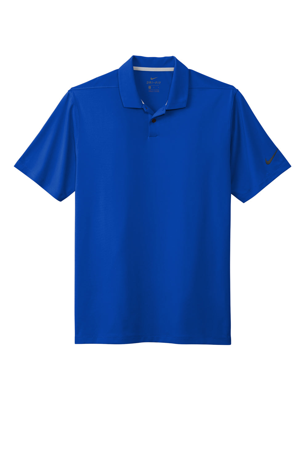 Nike NKDC2108 Mens Vapor Dri-Fit Moisture Wicking Short Sleeve Polo Shirt Game Royal Blue Flat Front