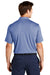 Nike NKDC2108 Mens Vapor Dri-Fit Moisture Wicking Short Sleeve Polo Shirt Heather Game Royal Blue Model Back