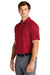 Nike NKDC2108 Mens Vapor Dri-Fit Moisture Wicking Short Sleeve Polo Shirt Gym Red Model 3Q