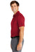 Nike NKDC2108 Mens Vapor Dri-Fit Moisture Wicking Short Sleeve Polo Shirt Gym Red Model Side