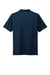 Nike NKDC2109 Mens Vapor Space Dyed Dri-Fit Moisture Wicking Short Sleeve Polo Shirt Navy Blue Flat Back