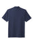 Nike NKDC2114 Mens Vapor Block Dri-Fit Moisture Wicking Short Sleeve Polo Shirt Midnight Navy Blue Flat Back