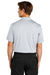 Nike NKDC2114 Mens Vapor Block Dri-Fit Moisture Wicking Short Sleeve Polo Shirt Wolf Grey Model Back
