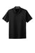 Nike NKDC2115 Mens Vapor Jacquard Dri-Fit Moisture Wicking Short Sleeve Polo Shirt Black Flat Front
