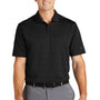 Nike Mens Vapor Jacquard Dri-Fit Moisture Wicking Short Sleeve Polo Shirt - Black