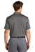 Nike NKDC2115 Mens Vapor Jacquard Dri-Fit Moisture Wicking Short Sleeve Polo Shirt Dark Grey Model Back