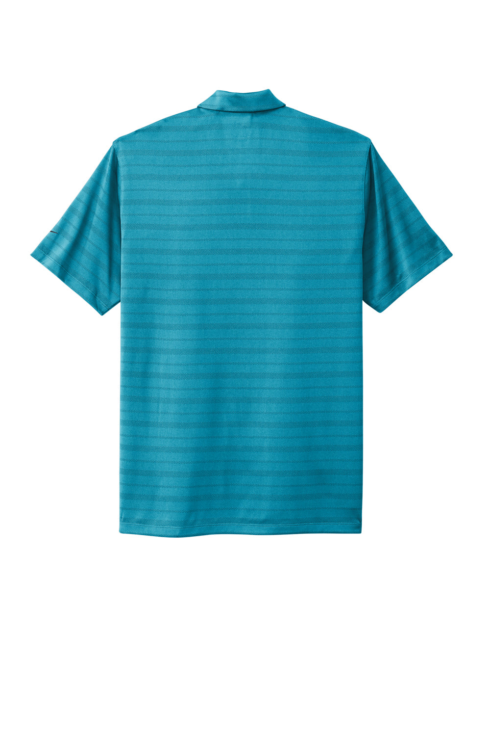 Nike NKDC2115 Mens Vapor Jacquard Dri-Fit Moisture Wicking Short Sleeve Polo Shirt Marina Blue Flat Back