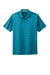 Nike NKDC2115 Mens Vapor Jacquard Dri-Fit Moisture Wicking Short Sleeve Polo Shirt Marina Blue Flat Front