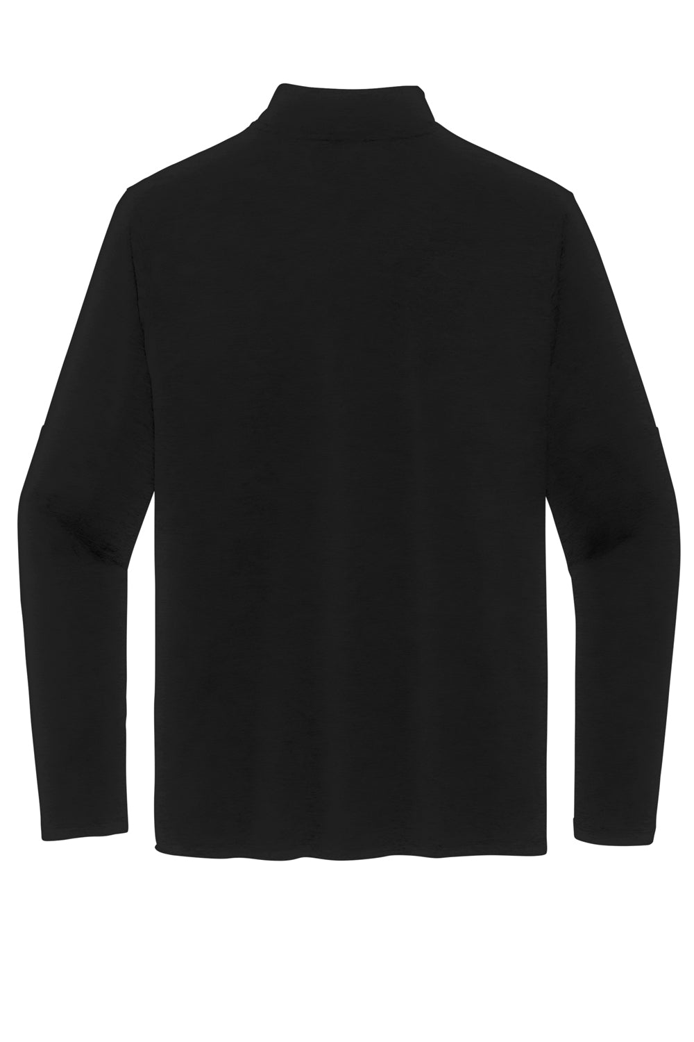 Nike NKDH4949 Mens Element Dri-Fit Moisture Wicking 1/4 Zip Sweatshirt Black Flat Back