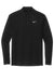 Nike NKDH4949 Mens Element Dri-Fit Moisture Wicking 1/4 Zip Sweatshirt Black Flat Front