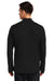 Nike NKDH4949 Mens Element Dri-Fit Moisture Wicking 1/4 Zip Sweatshirt Black Model Back