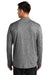Nike NKDH4949 Mens Element Dri-Fit Moisture Wicking 1/4 Zip Sweatshirt Heather Black Model Back