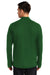 Nike NKDH4949 Mens Element Dri-Fit Moisture Wicking 1/4 Zip Sweatshirt Dark Green Model Back