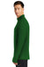 Nike NKDH4949 Mens Element Dri-Fit Moisture Wicking 1/4 Zip Sweatshirt Dark Green Model Side