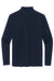 Nike NKDH4949 Mens Element Dri-Fit Moisture Wicking 1/4 Zip Sweatshirt Navy Blue Flat Back