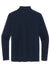 Nike NKDH4949 Mens Element Dri-Fit Moisture Wicking 1/4 Zip Sweatshirt Navy Blue Flat Back