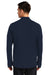 Nike NKDH4949 Mens Element Dri-Fit Moisture Wicking 1/4 Zip Sweatshirt Navy Blue Model Back