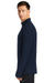Nike NKDH4949 Mens Element Dri-Fit Moisture Wicking 1/4 Zip Sweatshirt Navy Blue Model Side
