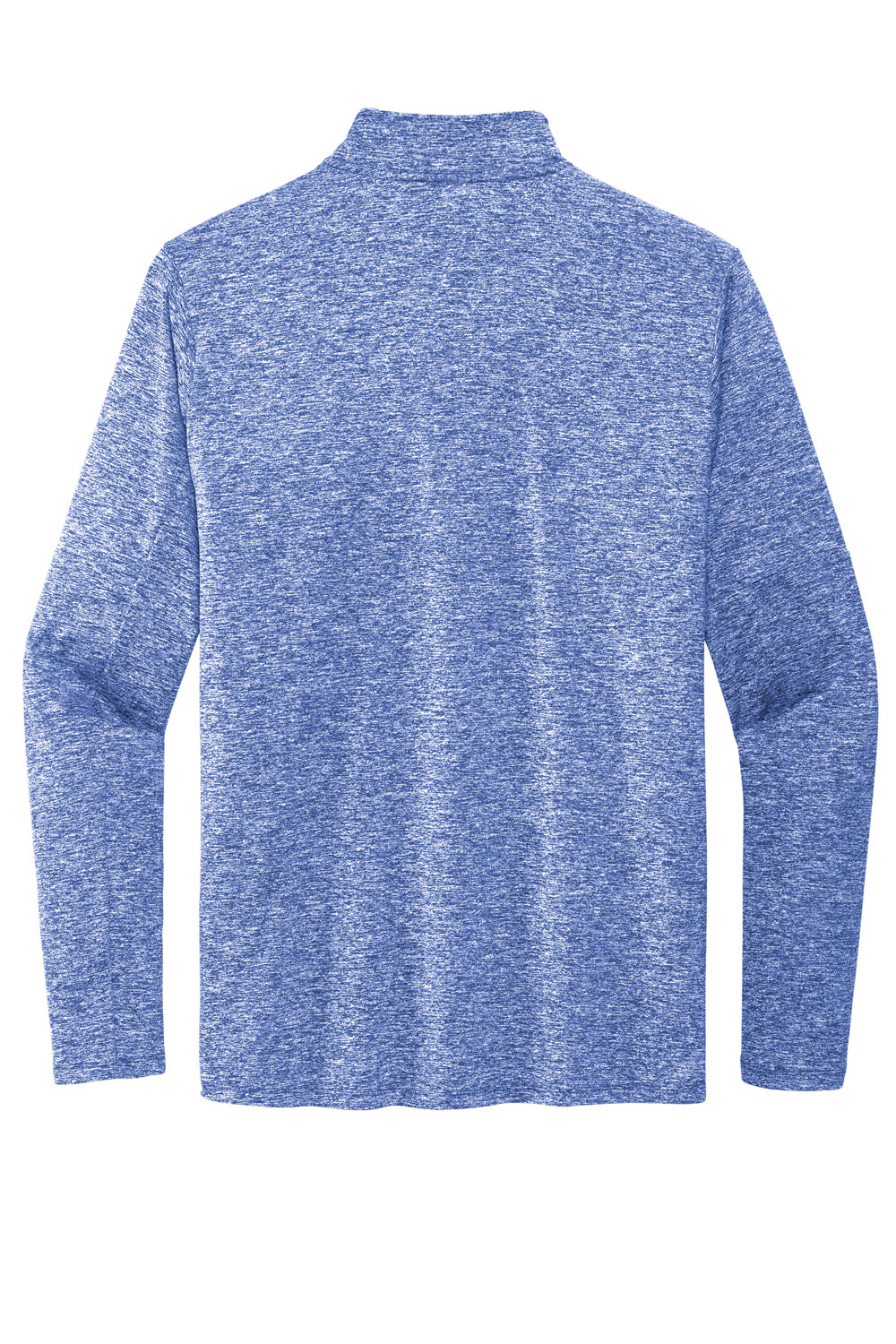 Nike NKDH4949 Mens Element Dri-Fit Moisture Wicking 1/4 Zip Sweatshirt Heather Royal Blue Flat Back