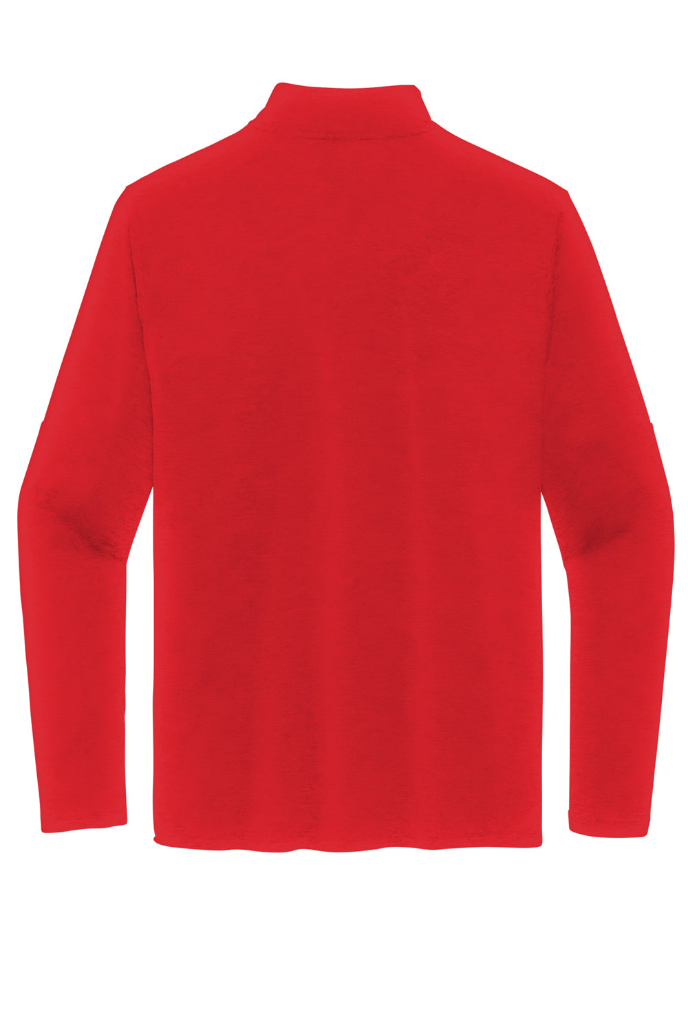 Nike NKDH4949 Mens Element Dri-Fit Moisture Wicking 1/4 Zip Sweatshirt Scarlet Red Flat Back