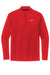 Nike NKDH4949 Mens Element Dri-Fit Moisture Wicking 1/4 Zip Sweatshirt Scarlet Red Flat Front