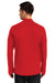 Nike NKDH4949 Mens Element Dri-Fit Moisture Wicking 1/4 Zip Sweatshirt Scarlet Red Model Back