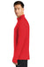 Nike NKDH4949 Mens Element Dri-Fit Moisture Wicking 1/4 Zip Sweatshirt Scarlet Red Model Side
