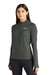 Nike NKDH4951 Womens Element Dri-Fit Moisture Wicking 1/4 Zip Sweatshirt Anthracite Grey Model 3Q
