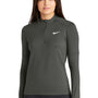Nike Womens Element Dri-Fit Moisture Wicking 1/4 Zip Sweatshirt - Anthracite Grey