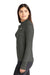 Nike NKDH4951 Womens Element Dri-Fit Moisture Wicking 1/4 Zip Sweatshirt Anthracite Grey Model Side