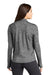 Nike NKDH4951 Womens Element Dri-Fit Moisture Wicking 1/4 Zip Sweatshirt Heather Black Model Back