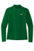 Nike NKDH4951 Womens Element Dri-Fit Moisture Wicking 1/4 Zip Sweatshirt Dark Green Flat Front