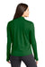 Nike NKDH4951 Womens Element Dri-Fit Moisture Wicking 1/4 Zip Sweatshirt Dark Green Model Back