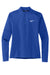 Nike NKDH4951 Womens Element Dri-Fit Moisture Wicking 1/4 Zip Sweatshirt Royal Blue Flat Front