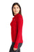 Nike NKDH4951 Womens Element Dri-Fit Moisture Wicking 1/4 Zip Sweatshirt Scarlet Red Model Side
