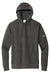 Nike NKDR1499 Mens Club Fleece Hooded Sweatshirt Hoodie Anthracite Grey Flat Front