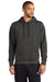 Nike NKDR1499 Mens Club Fleece Hooded Sweatshirt Hoodie w/ Pouch Pocket Anthracite Grey Model Front