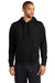 Nike NKDR1499 Mens Club Fleece Hooded Sweatshirt Hoodie w/ Pouch Pocket Black Model Front