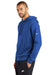 Nike NKDR1499 Mens Club Fleece Hooded Sweatshirt Hoodie Game Royal Blue Model Side