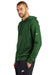 Nike NKDR1499 Mens Club Fleece Hooded Sweatshirt Hoodie Gorge Green Model Side