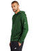 Nike NKDR1499 Mens Club Fleece Hooded Sweatshirt Hoodie w/ Pouch Pocket Gorge Green Model Side