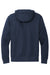 Nike NKDR1499 Mens Club Fleece Hooded Sweatshirt Hoodie w/ Pouch Pocket Midnight Navy Blue Flat Back
